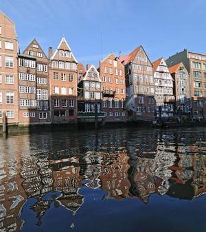 Walking Through Hamburg